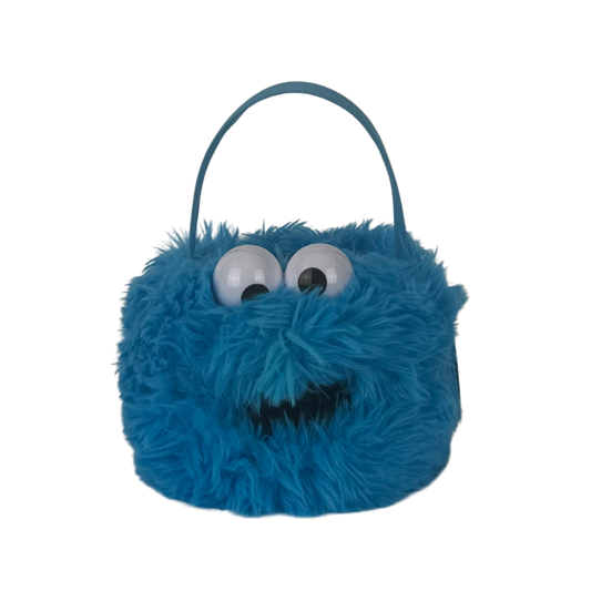 Cookie Monster Plush Basket - Small