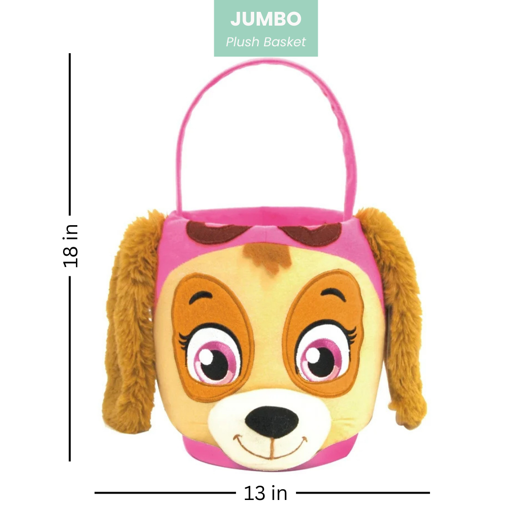 Paw Patrol - Skye Plush Basket