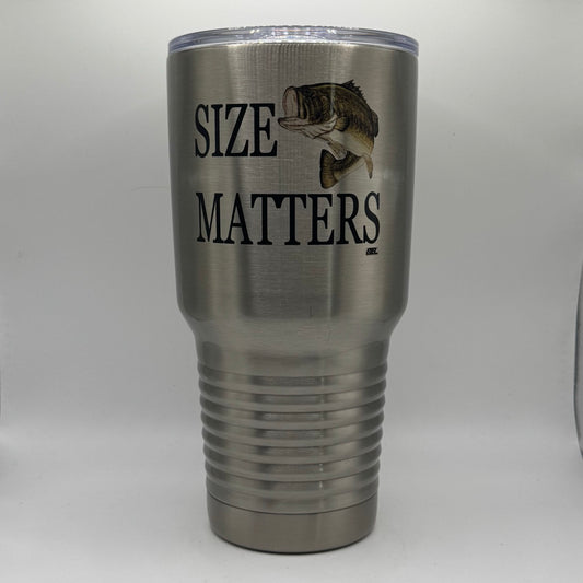Size Matters – 30 oz Polar Camel Tumbler with Lid