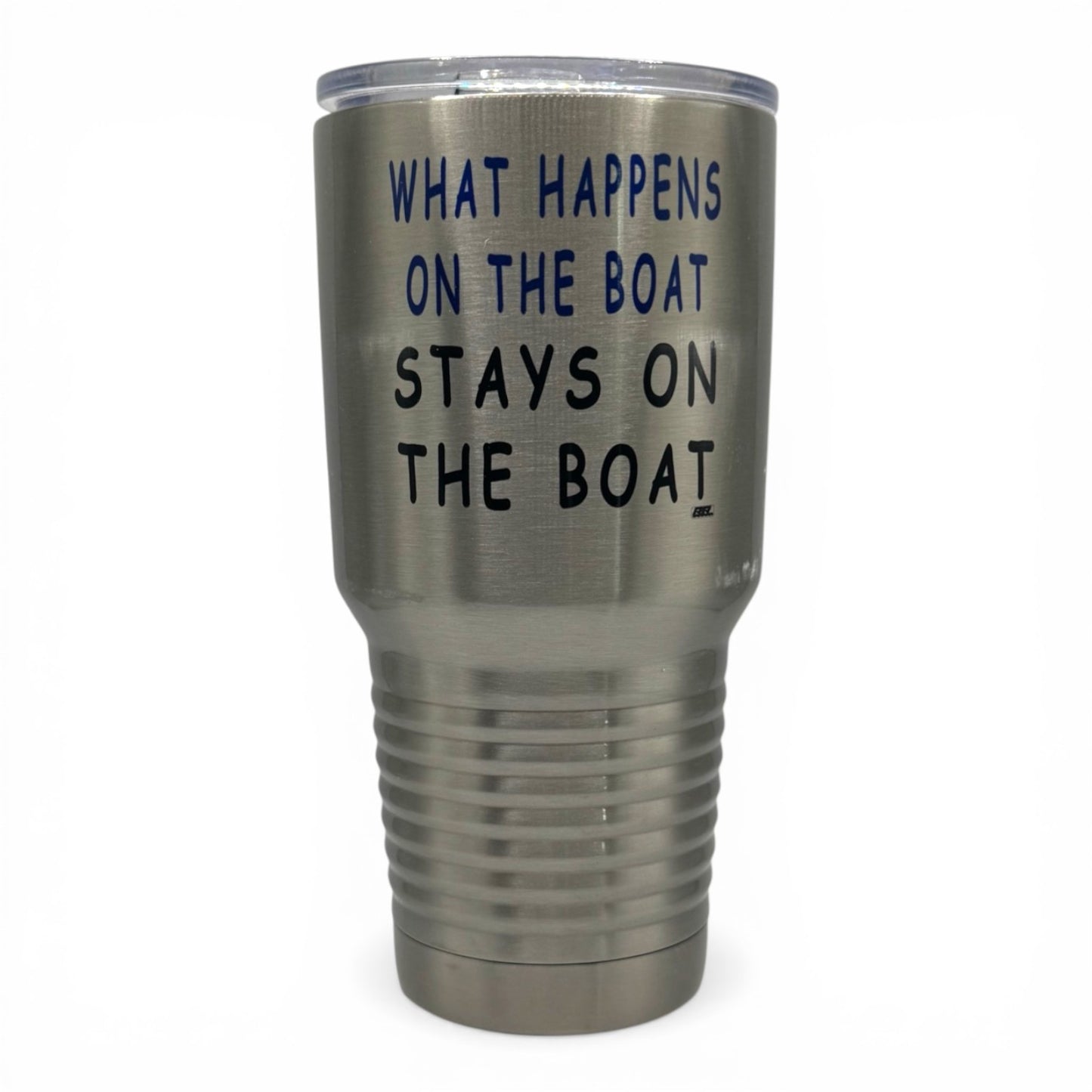 What Happens on the Boat Stays on the Boat – 30 oz Polar Camel Tumbler with Lid