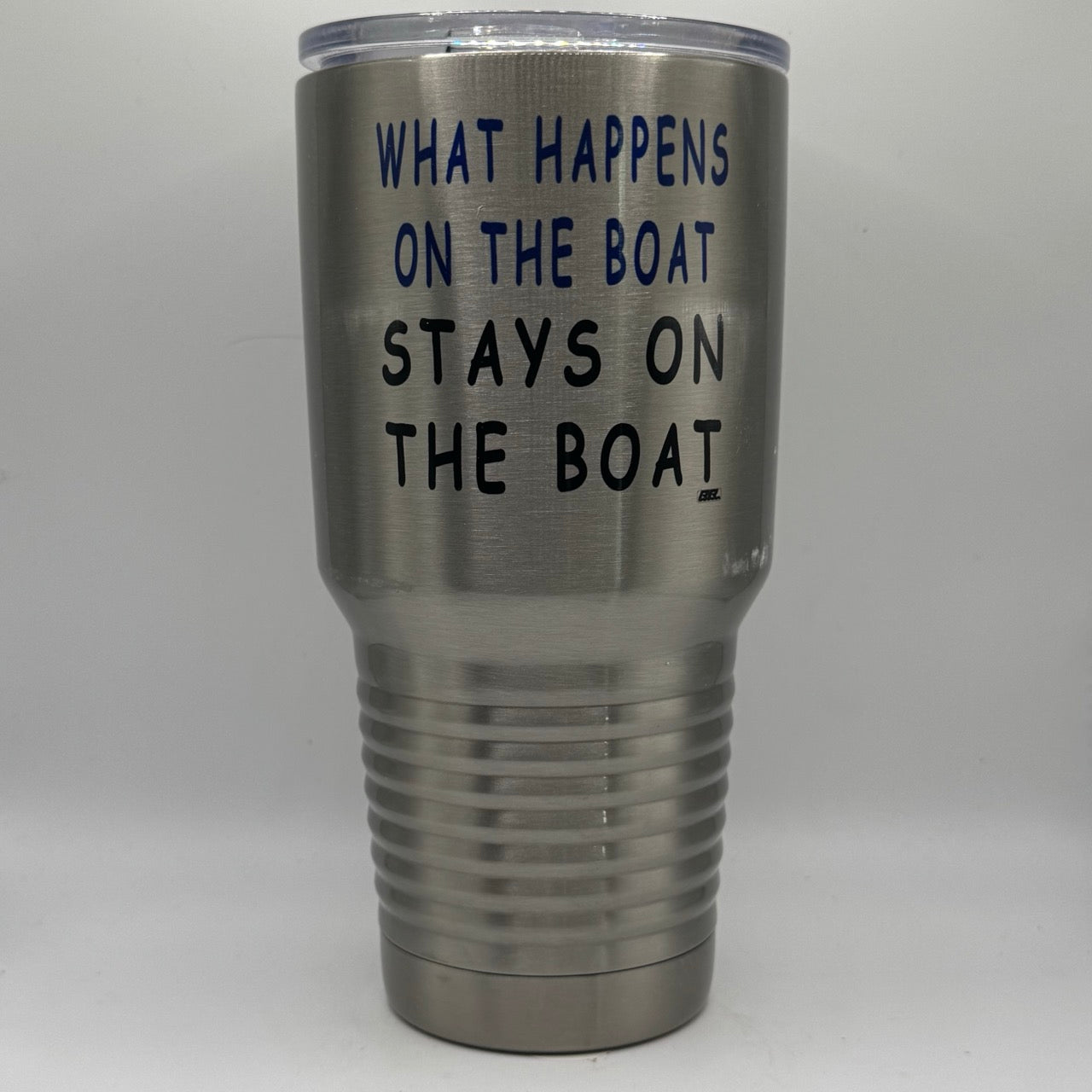 What Happens on the Boat Stays on the Boat – 30 oz Polar Camel Tumbler with Lid