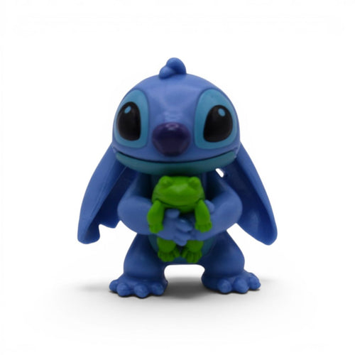 Disney Stitch - Stitch with Frog Micro Figure