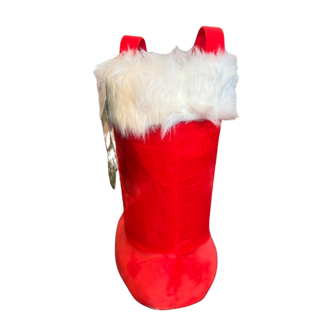 Christmas Stocking Plush Basket