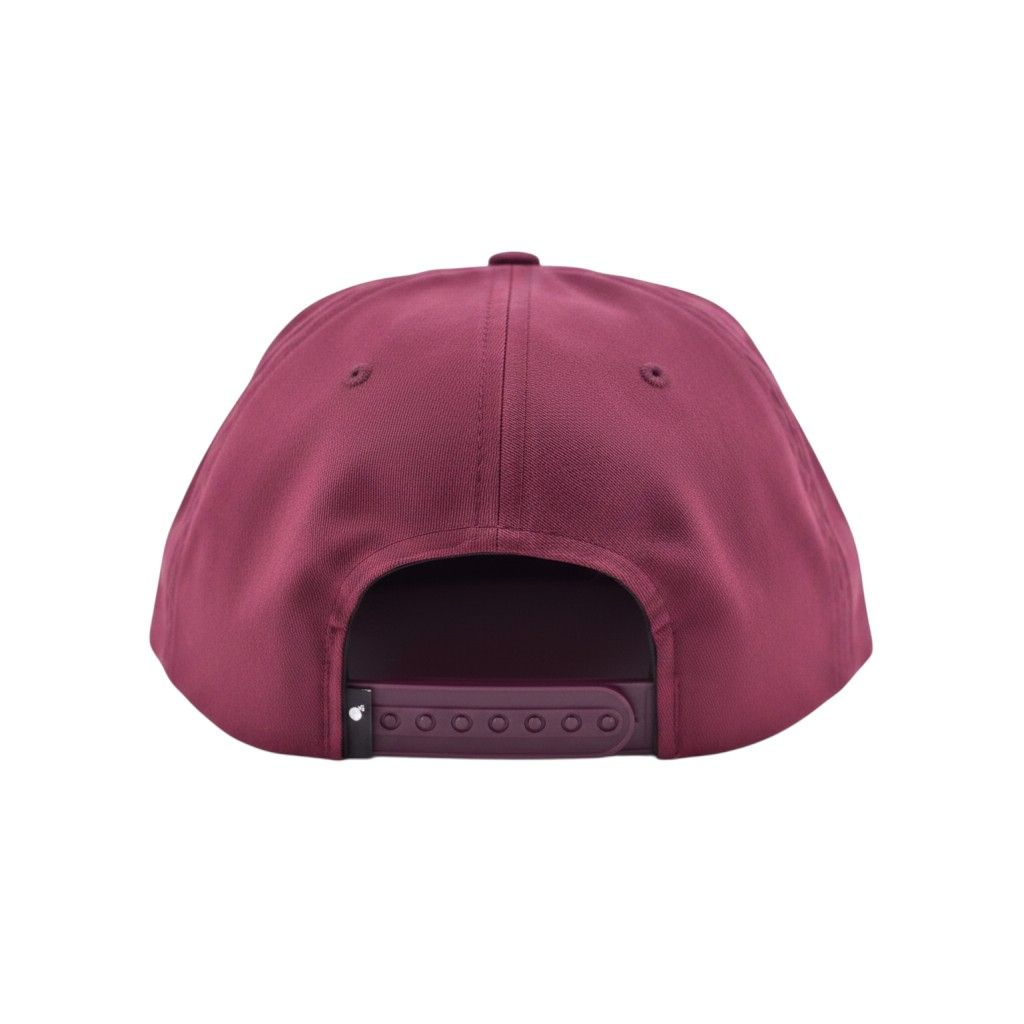 The Hundreds Los Angeles Lifestyle Snapback Cap in Burgundy
