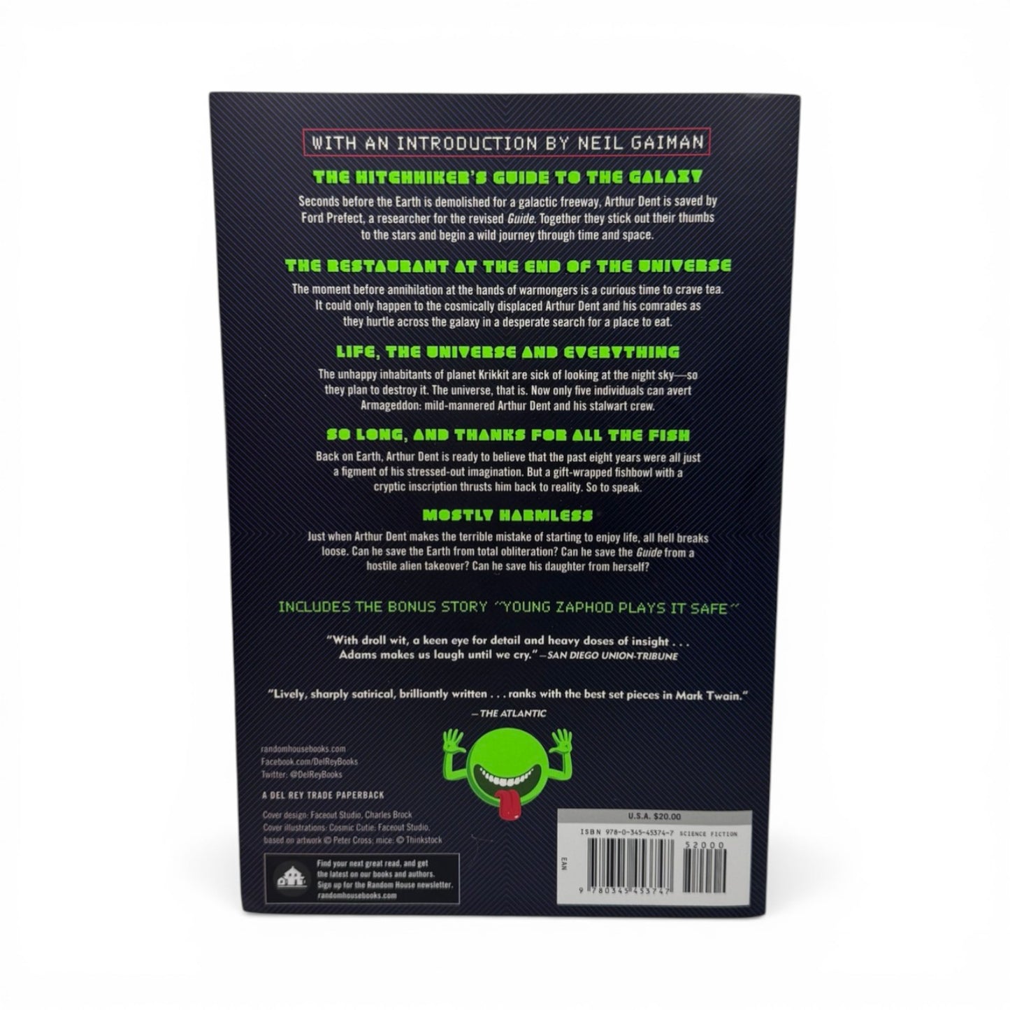 The Ultimate Hitchhiker’s Guide to the Galaxy by Douglas Adams