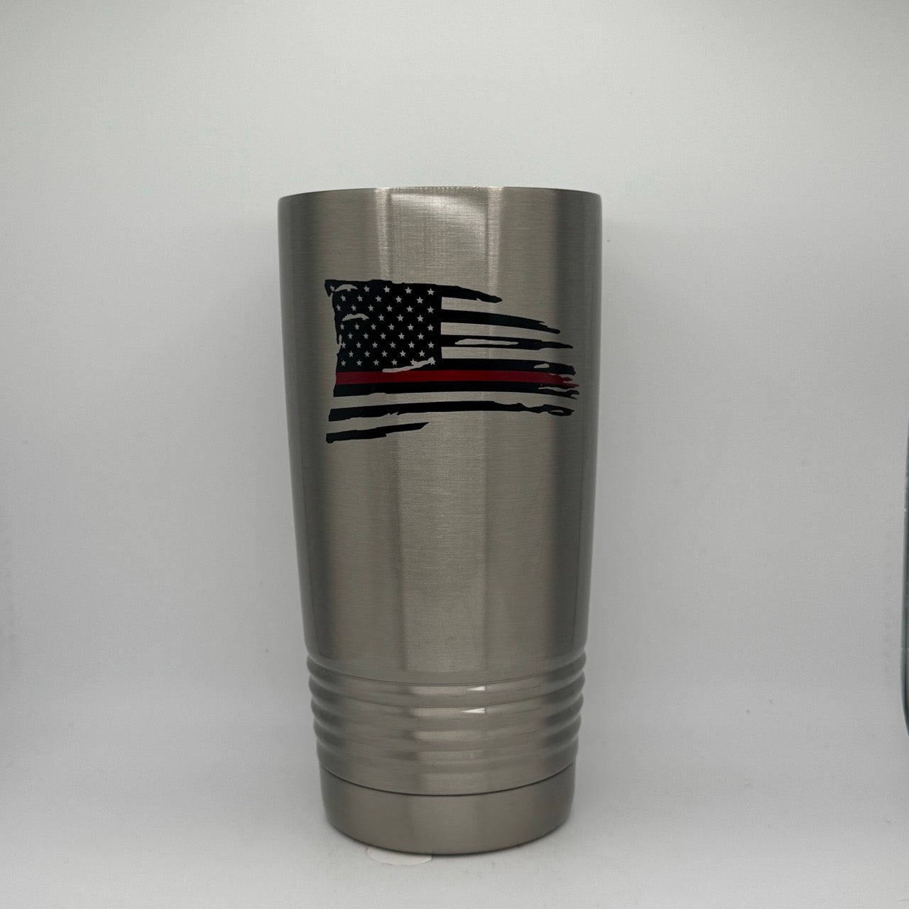 Thin Red Line American Flag  – 20 oz Stainless Steel Tumbler