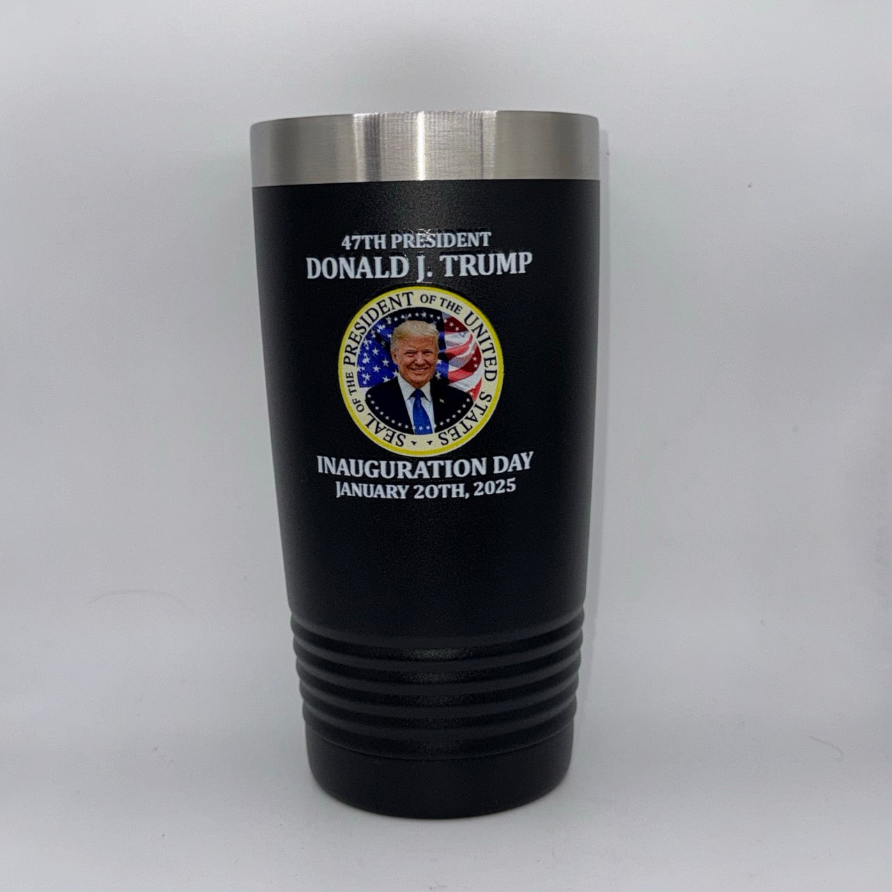47th President Donald J. Trump Inauguration Day – 20 oz Black Tumbler