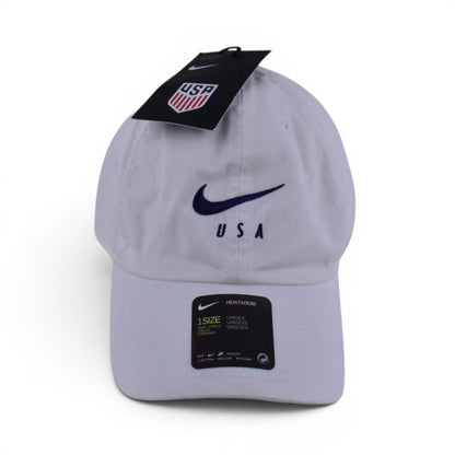 Nike USA Swoosh White Adjustable Hat