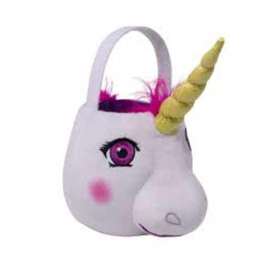 Unicorn Plush Basket