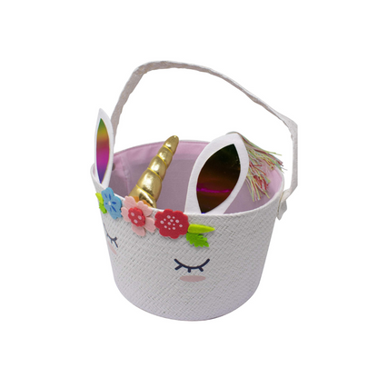 Unicorn Woven Basket