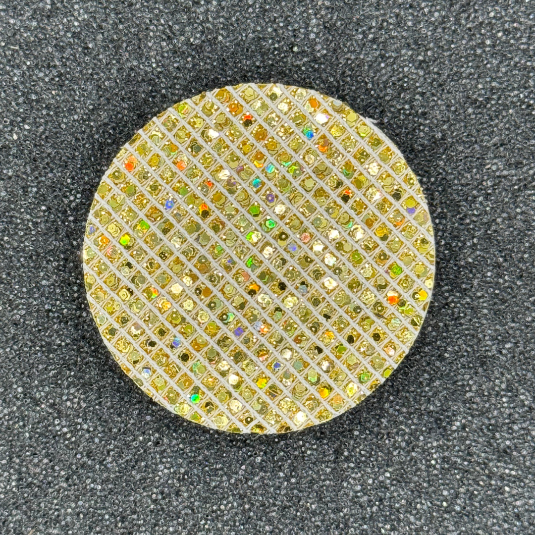 Round Glitter Pop-Out Phone Kickstand