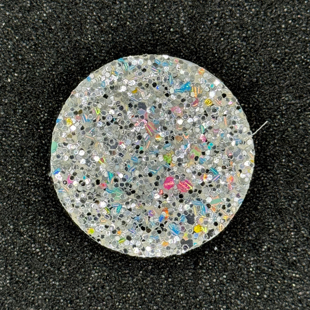 Round Glitter Pop-Out Phone Kickstand