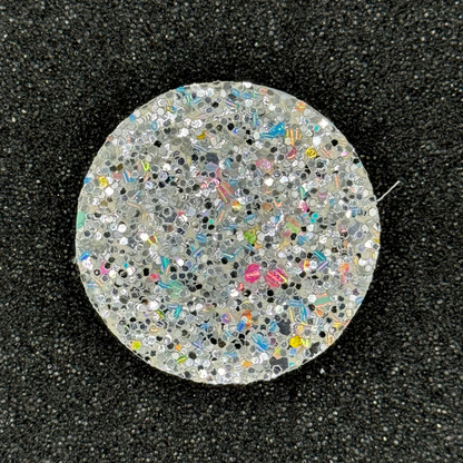 Round Glitter Pop-Out Phone Kickstand