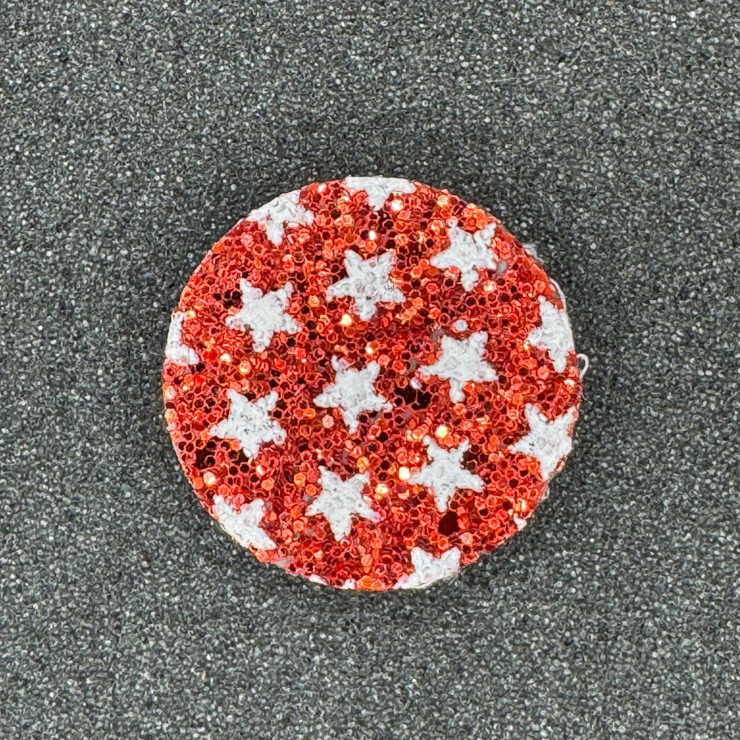 Round Glitter Pop-Out Phone Kickstand