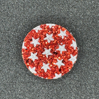 Round Glitter Pop-Out Phone Kickstand