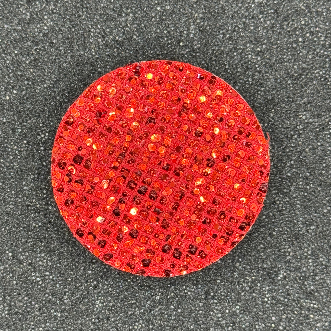 Round Glitter Pop-Out Phone Kickstand