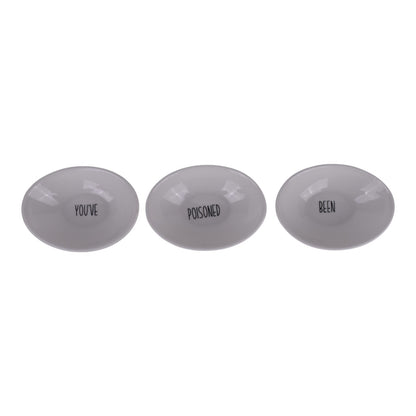“You’ve Been Poisoned” Mini Dipping Bowl Set