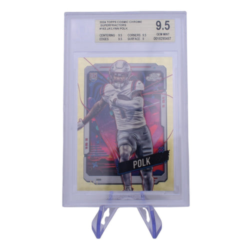 2024 Topps Cosmic Chrome Ja’Lynn Polk Superfractor 1/1 Graded 9.5