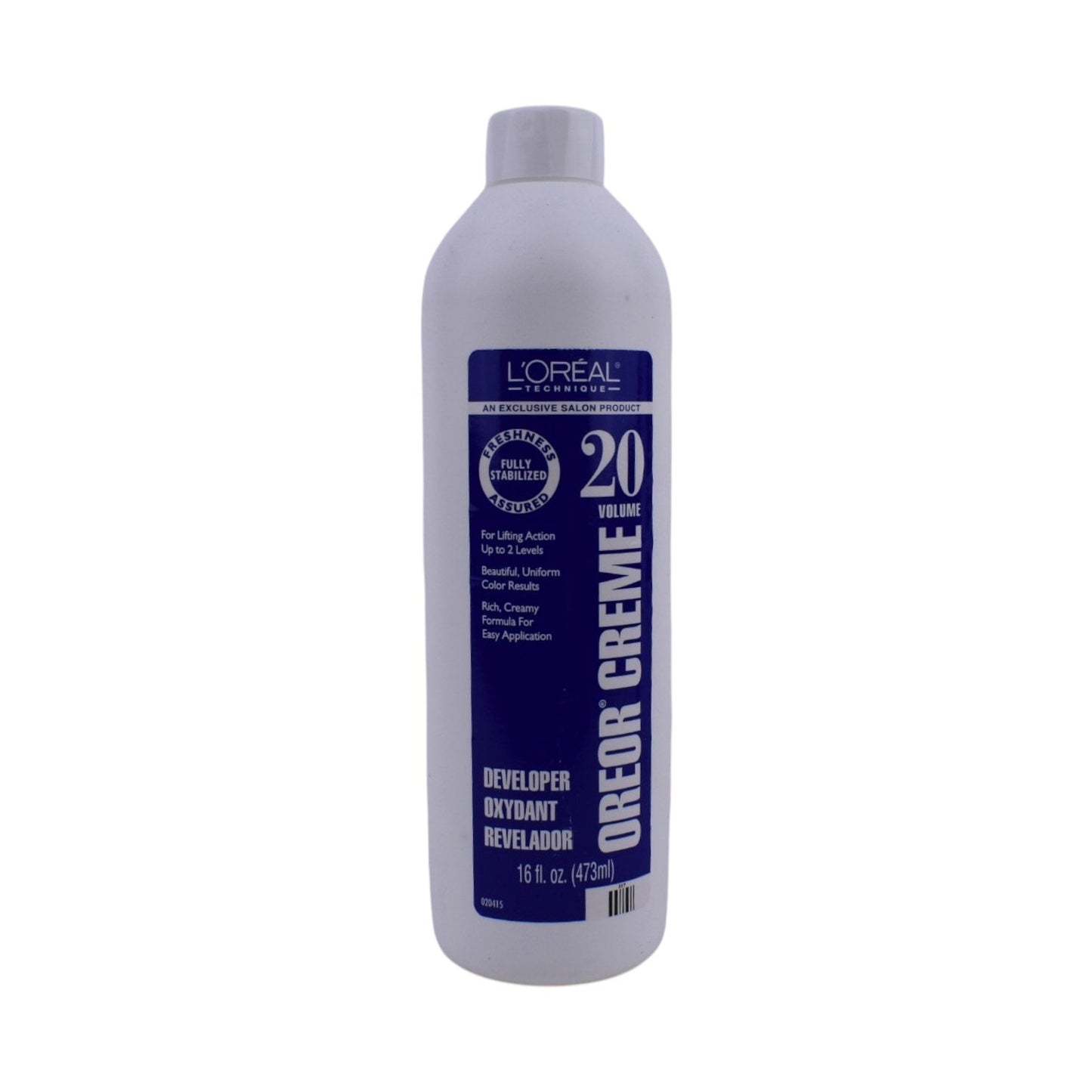 L’Oréal Oreor Creme Developer 20 Volume 16 oz (3 Pack) Salon Hair Color Oxidant