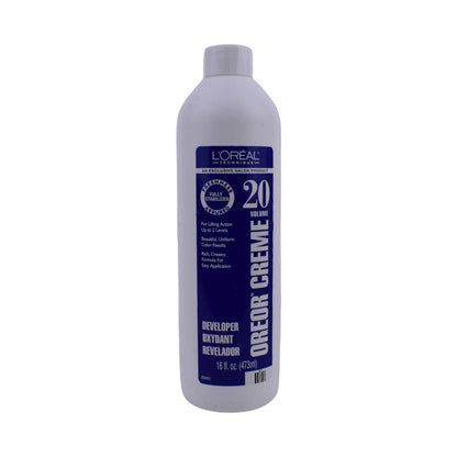 L’Oréal Oreor Creme Developer 20 Volume 16 oz (3 Pack) Salon Hair Color Oxidant