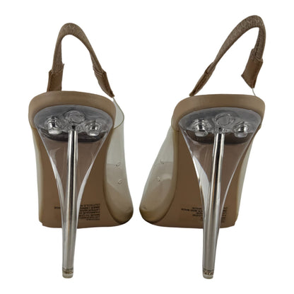 ShoeDazzle “Sachaa” Pumps – Beige (Size 10)