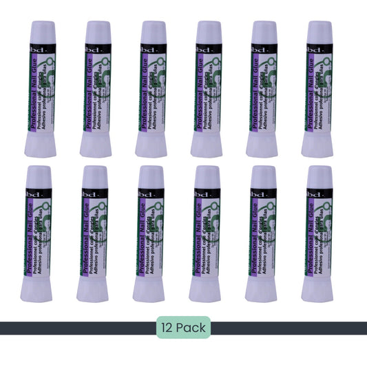 IBD 5 Second Professional Nail Glue – Full Box of 12 (2g Tubes)