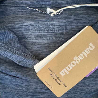 Patagonia Capilene® Cool Daily Hoody – Blue (Men’s XXL)
