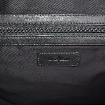 Jordan Brand x Cole Haan Black Canvas & Leather Weekender Duffel Bag