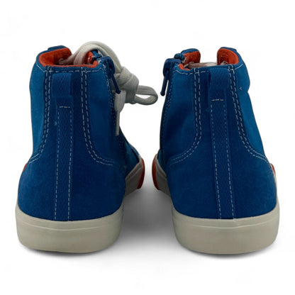 Clarks Club Pop JNR Sneakers – Blue & Orange