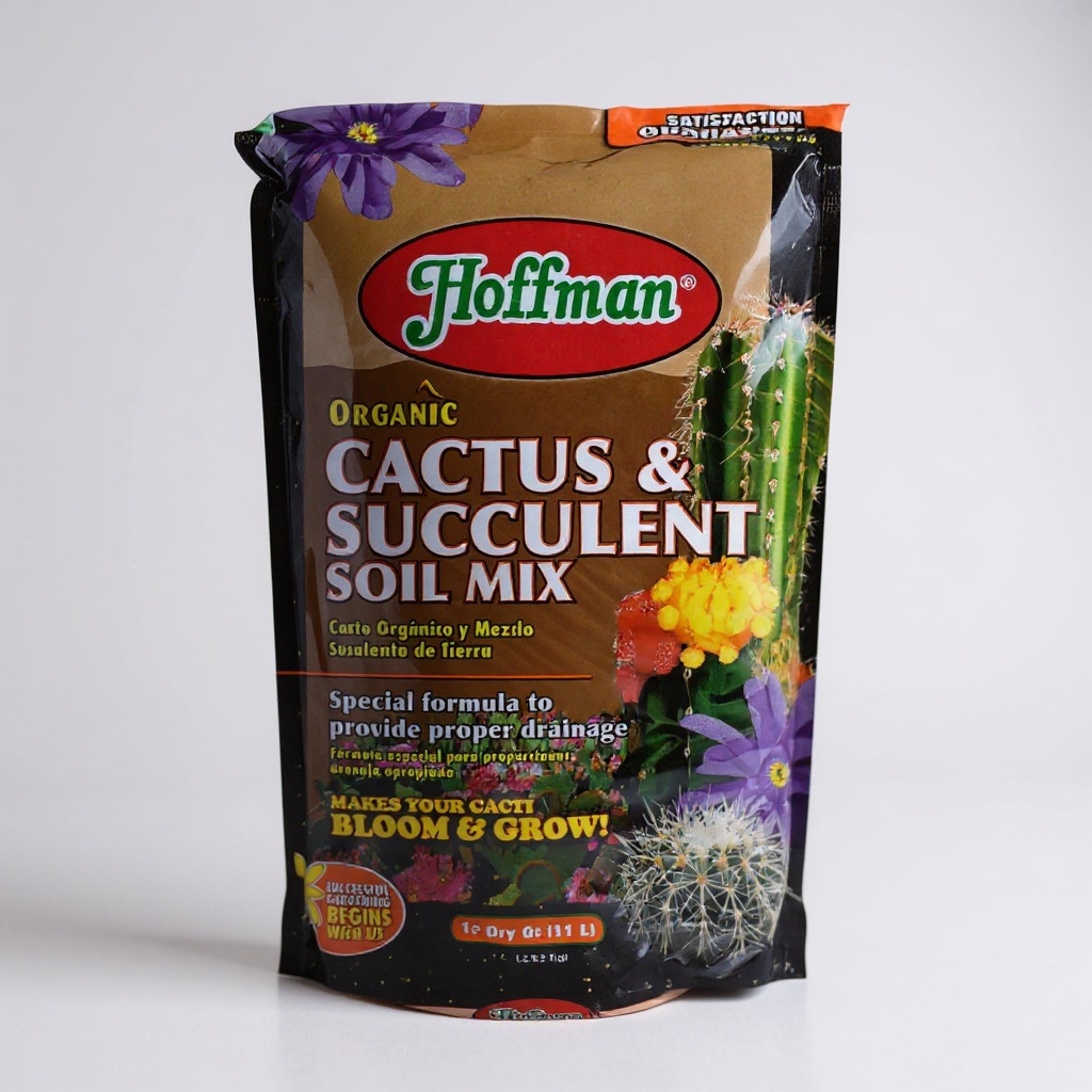 Hoffman Organic Cactus & Succulent Soil Mix – 1 Quart (11L)