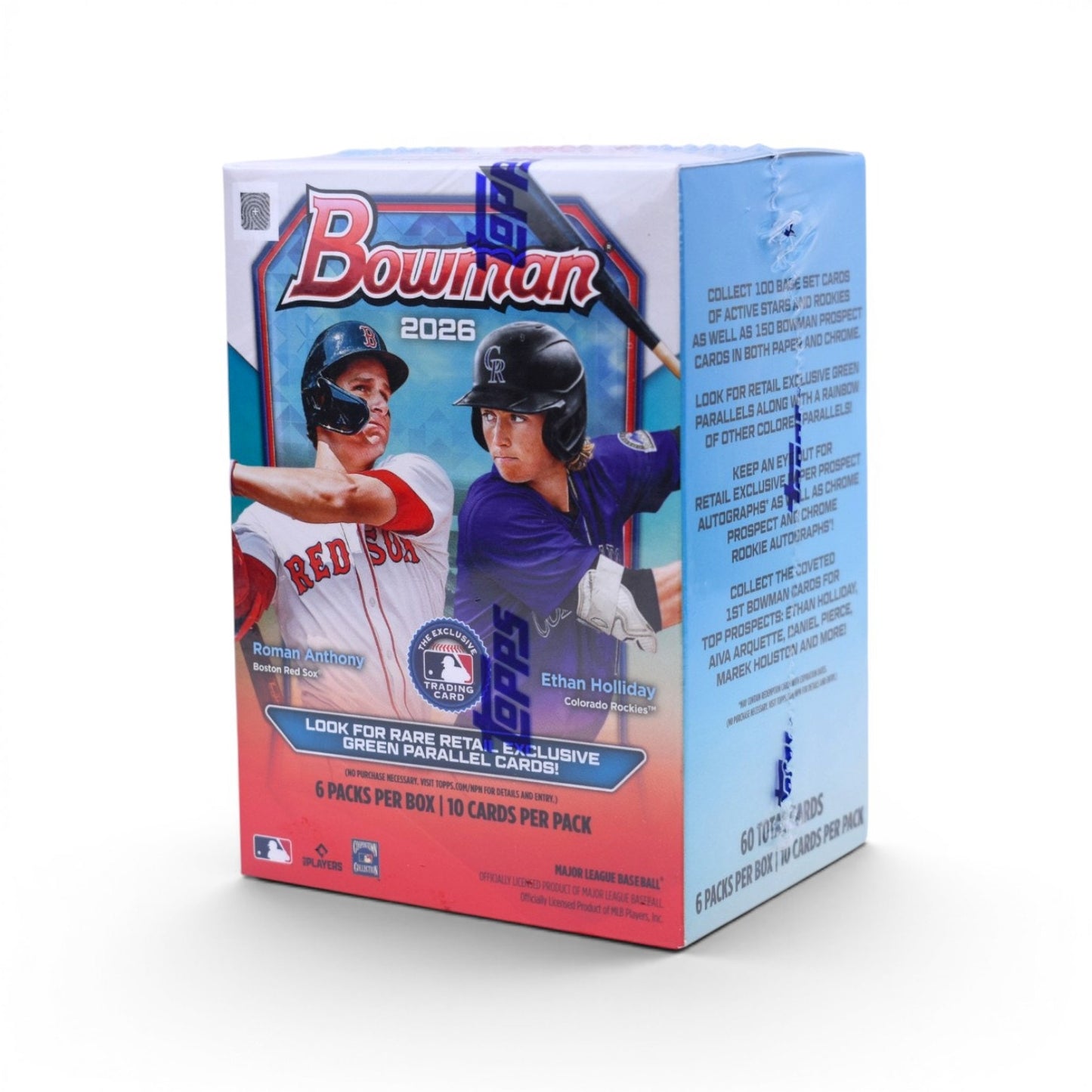 2026 Bowman Baseball Trading Cards Sealed Value Box
