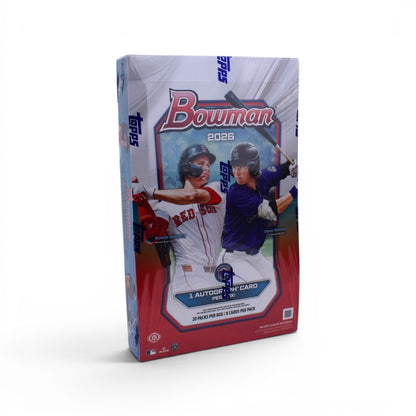 2026 Bowman Baseball Trading Cards Hobby Box