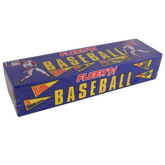 1991 Fleer Baseball Trading Cards – Factory Sealed Box