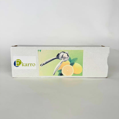 Heavy-Duty Stainless Steel Citrus Juicer – Manual Hand Press Lemon Squeezer