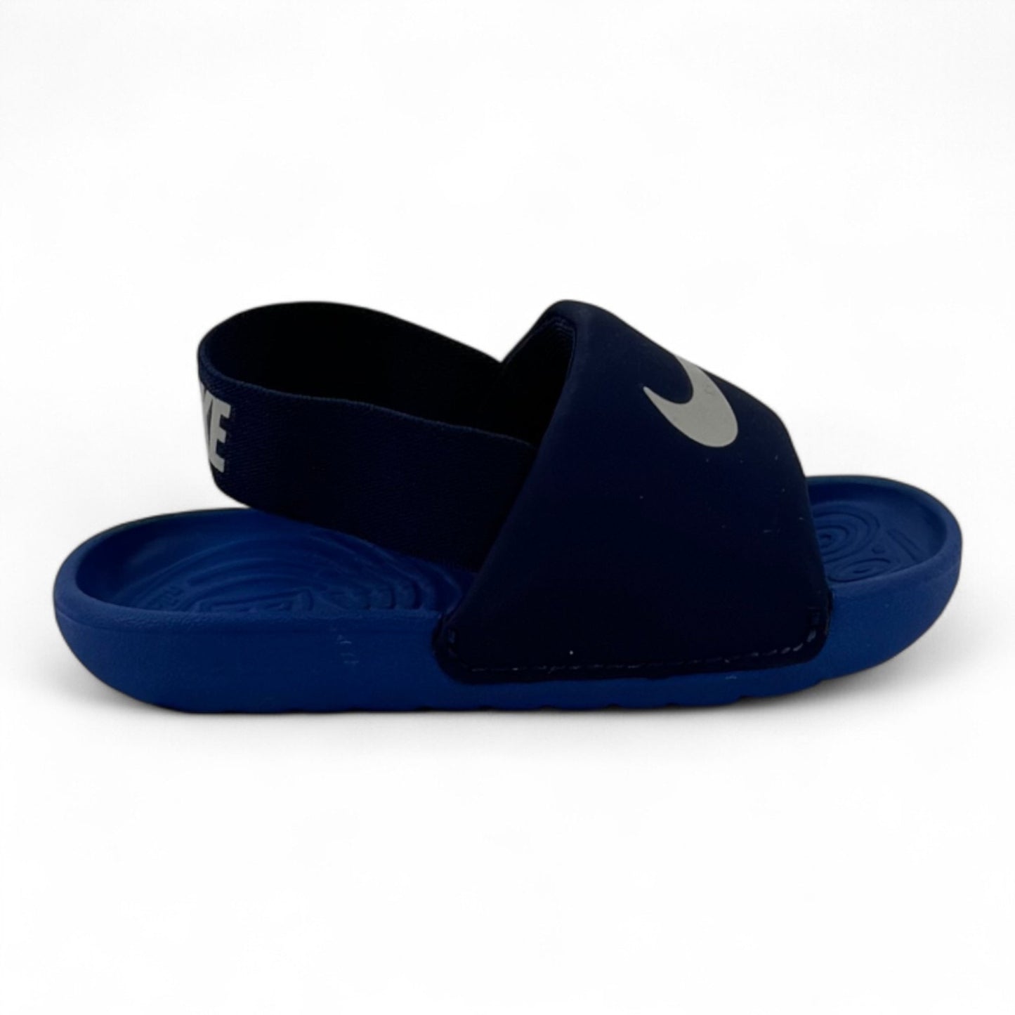 Nike Kawa Slide (Baby/Toddler) – Blue Void & Silver