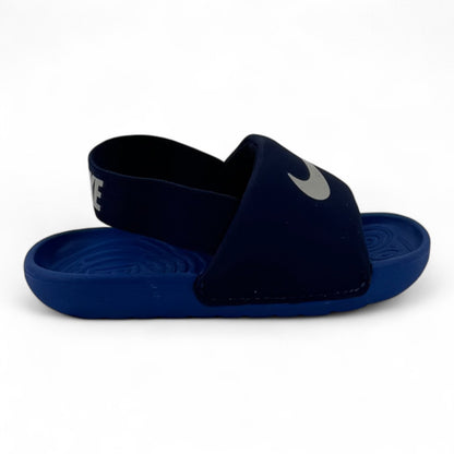 Nike Kawa Slide (Baby/Toddler) – Blue Void & Silver