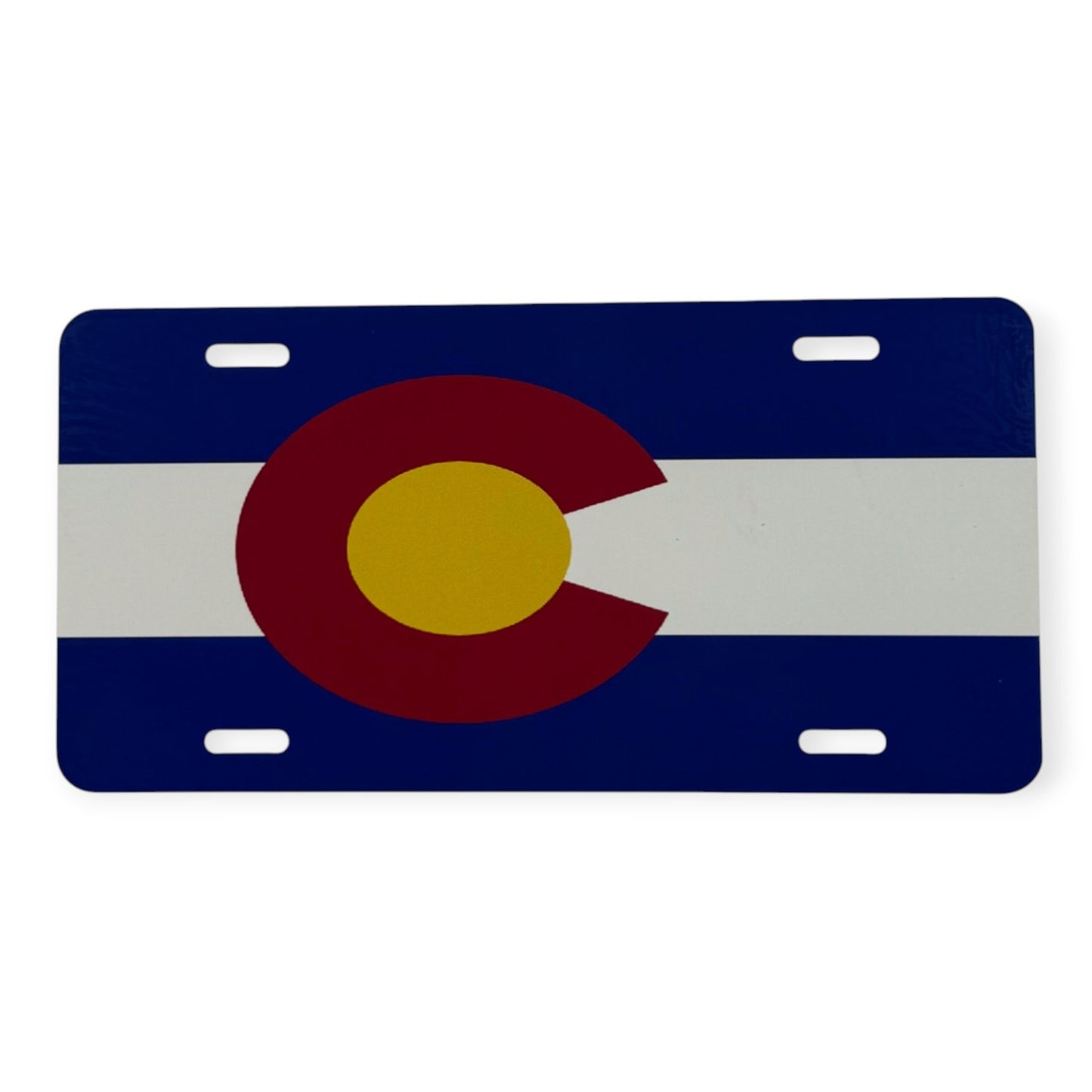 Colorado State Flag Vanity Plate