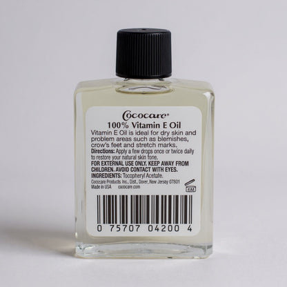 Cococare 100% Vitamin E Oil – 1 fl oz