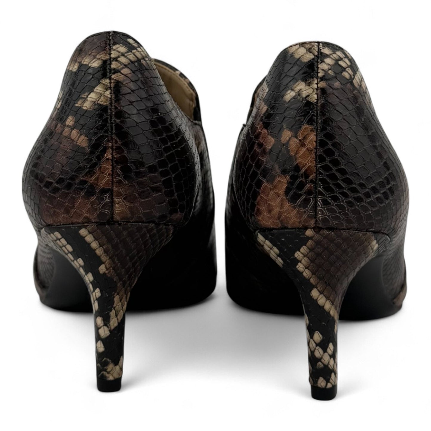Naturalizer Evan Heels – Brown Snake Print