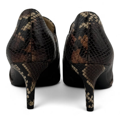 Naturalizer Evan Heels – Brown Snake Print