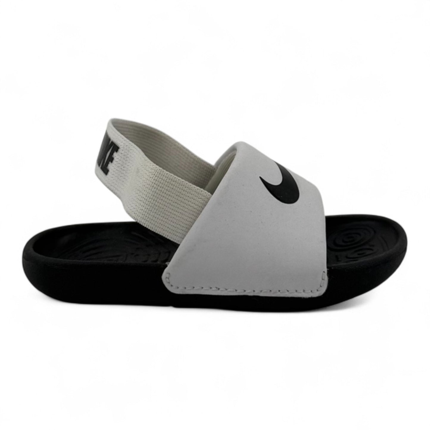 Nike Kawa Slide (Baby/Toddler) – White & Black