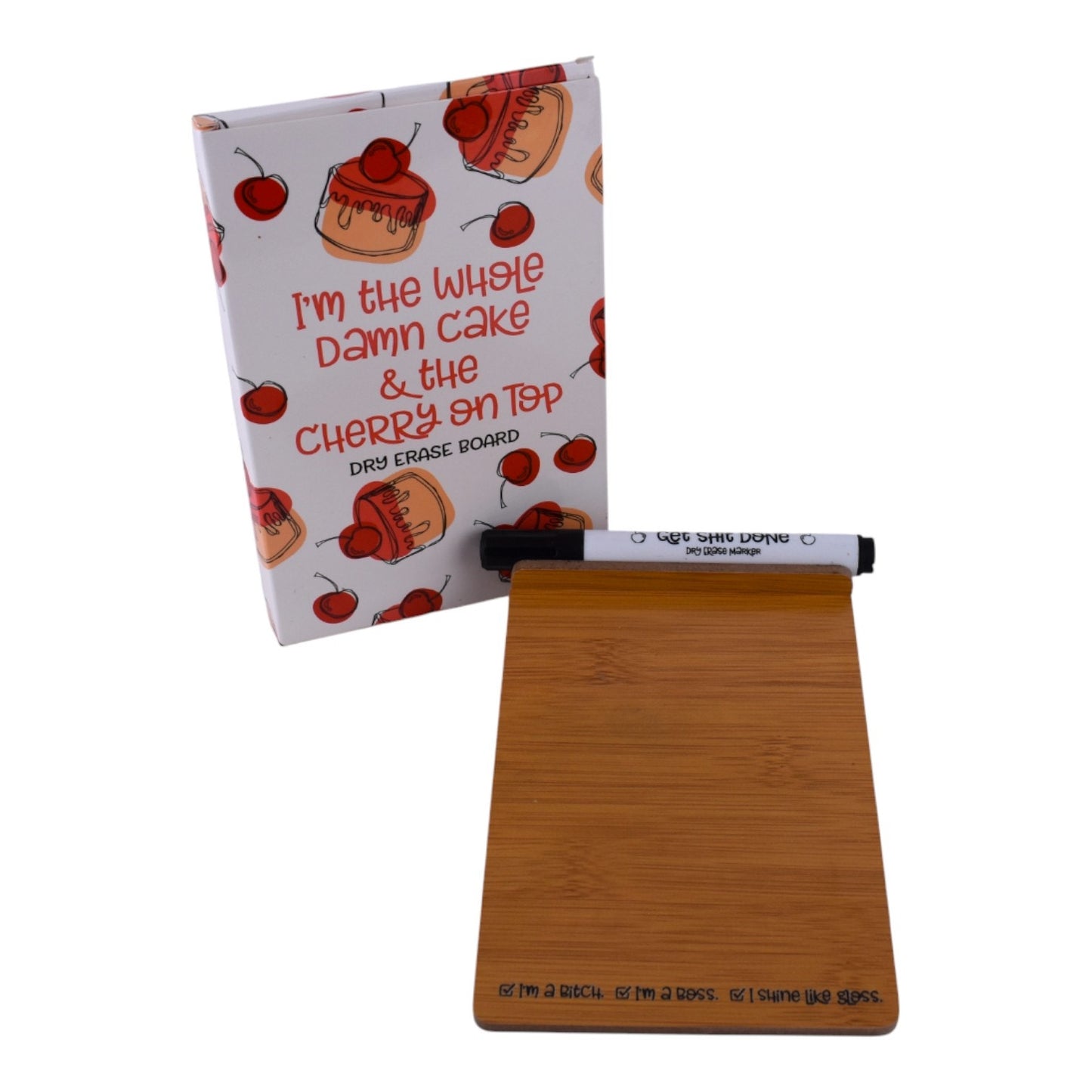 I’m the Whole Cake Dry Erase Board (with Marker)