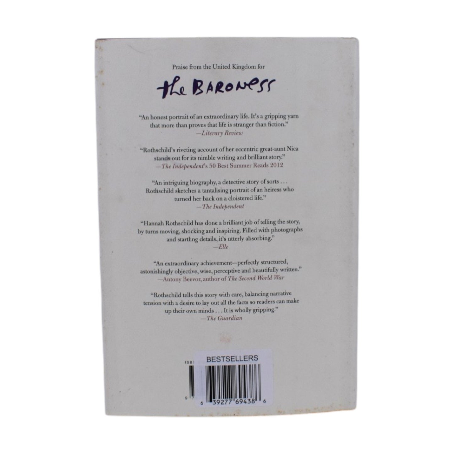 The Baroness: The Search for Nica the Rebellious Rothschild by Hannah Rothschild
