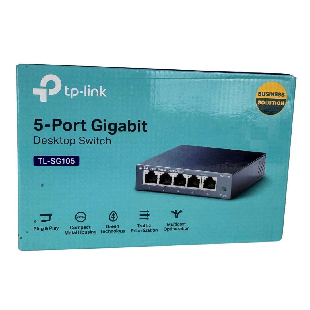 TP-Link TL-SG105 | 5-Port Gigabit Desktop Switch