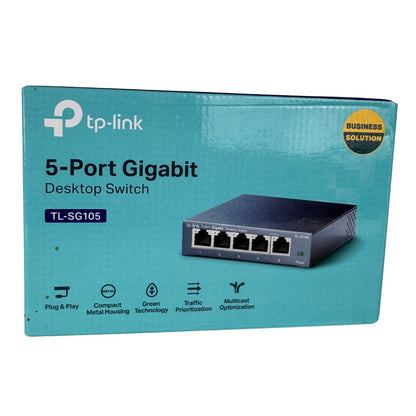 TP-Link TL-SG105 | 5-Port Gigabit Desktop Switch