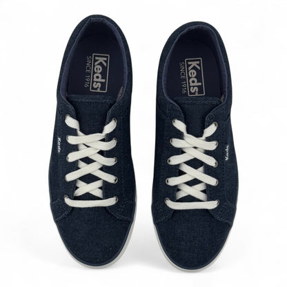 Keds Maven Brush Woven Sneakers – Navy Blue