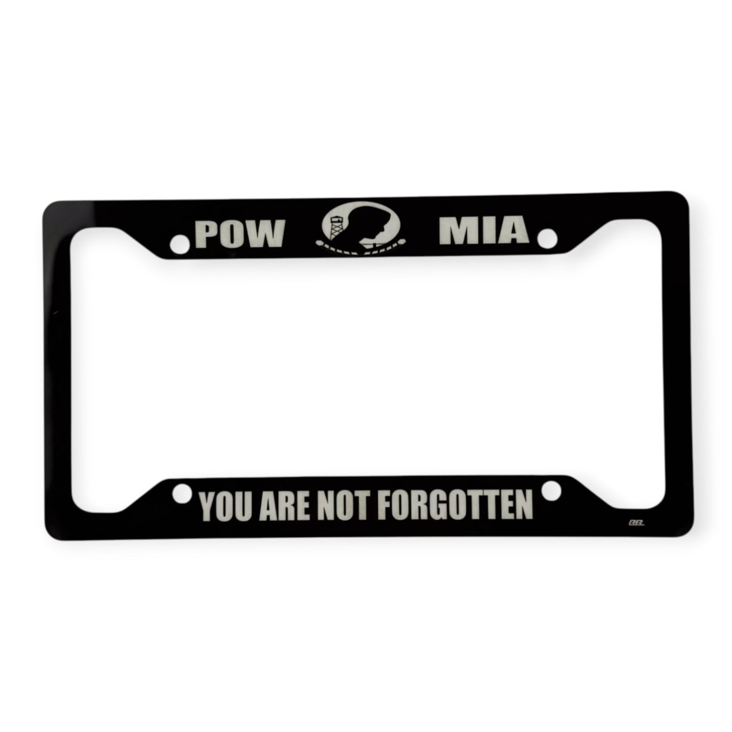 POW MIA “You Are Not Forgotten” License Plate Frame