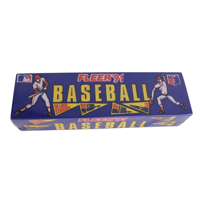 1991 Fleer Baseball Trading Cards – Factory Sealed Box