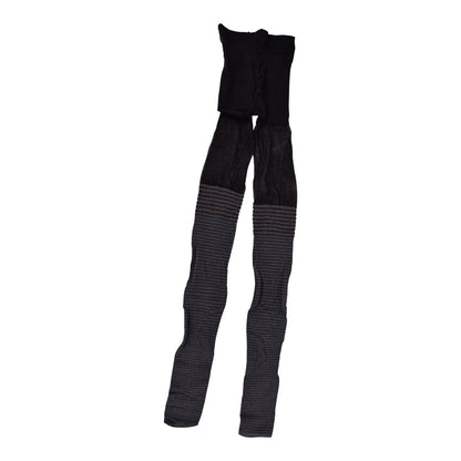 HUE Shimmer Accent Tights – Size M/L (Black)