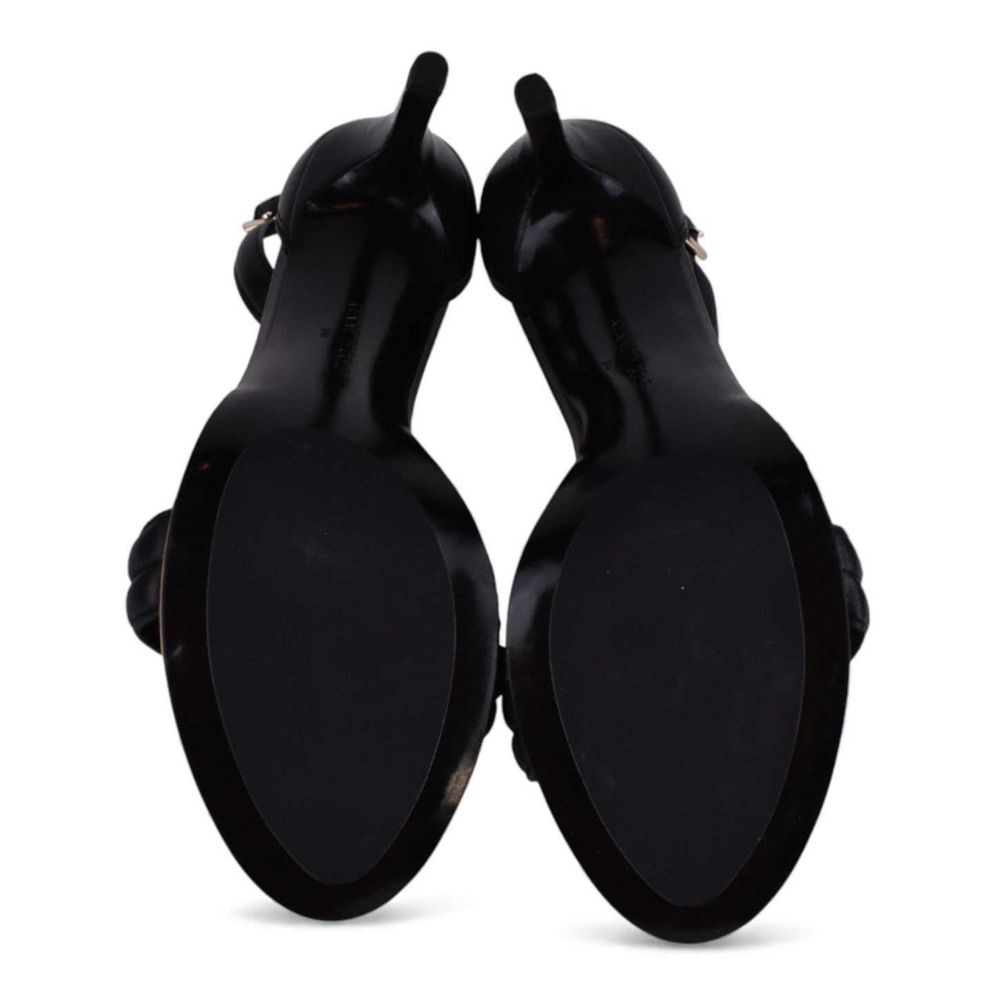 Kenneth Cole New York Black Strappy Heels – Women’s Size 9